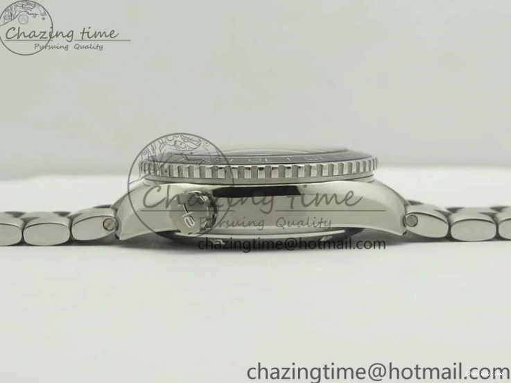 0304 Planet Ocean 600M Co-Axial GMT 43.5mm VSF 1:1 Best Edition Black Dial Orange Markers on SS Bracelet A8605 Super Clone Elegant 8024